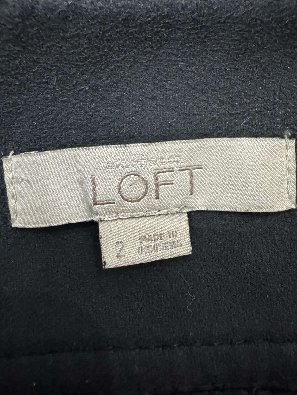 LOFT sleek suede